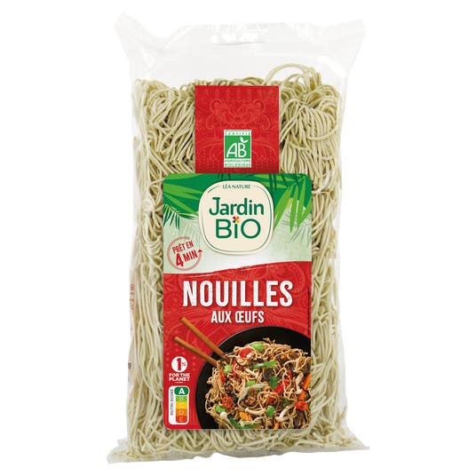 eau thermale jonzac Nouilles aux œufs - bio
