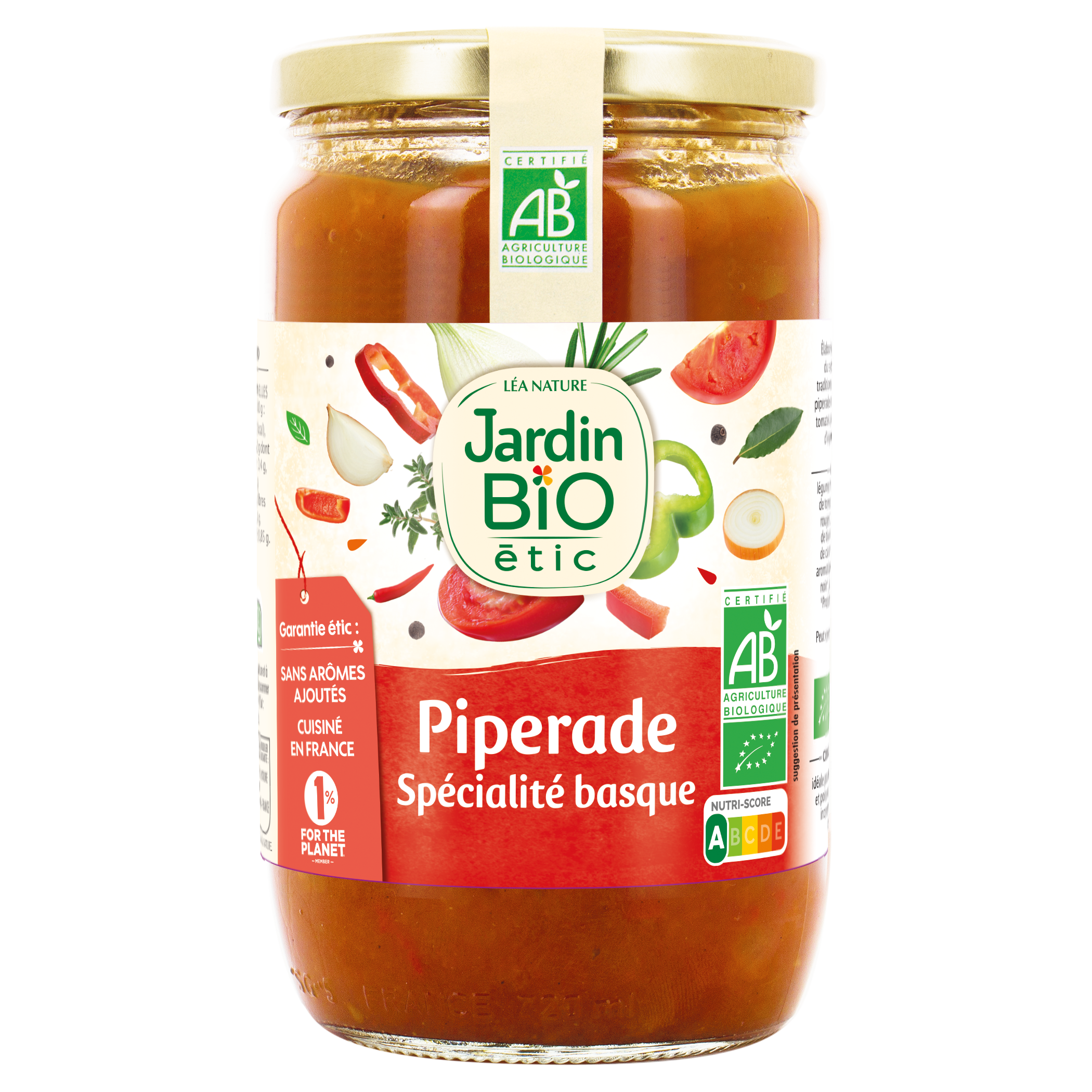 Piperade bio - JARDIN BIO
