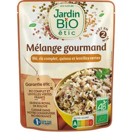 Céréales et lentilles - bio - JARDIN BIO