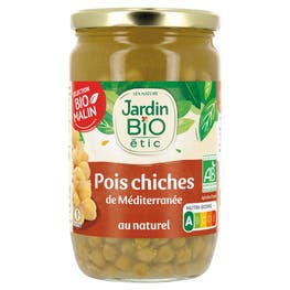 Pois chiches bio de Méditerranée de 660 g - JARDIN BIO