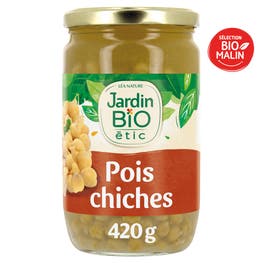 Pois chiches bio de Méditerranée de 660 g - JARDIN BIO