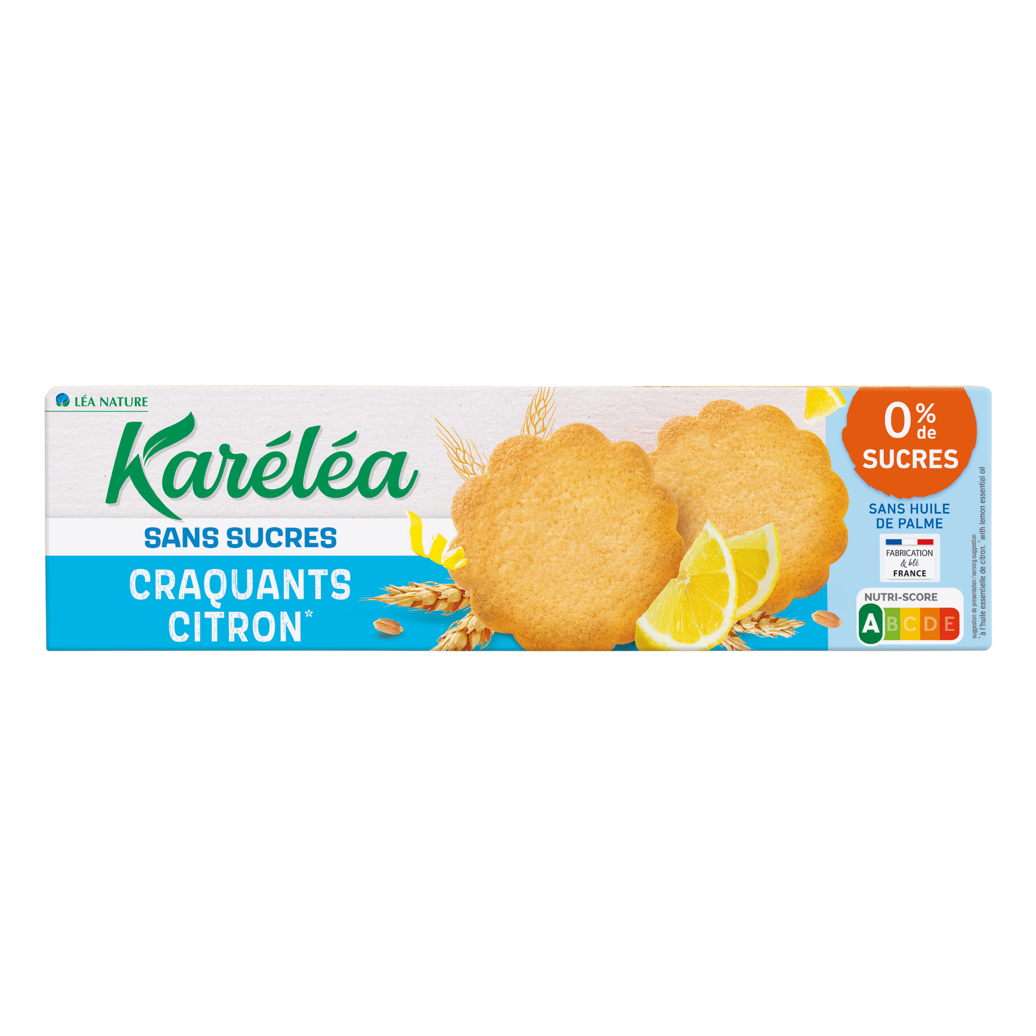Biscuits citron sans sucres - KARELEA
