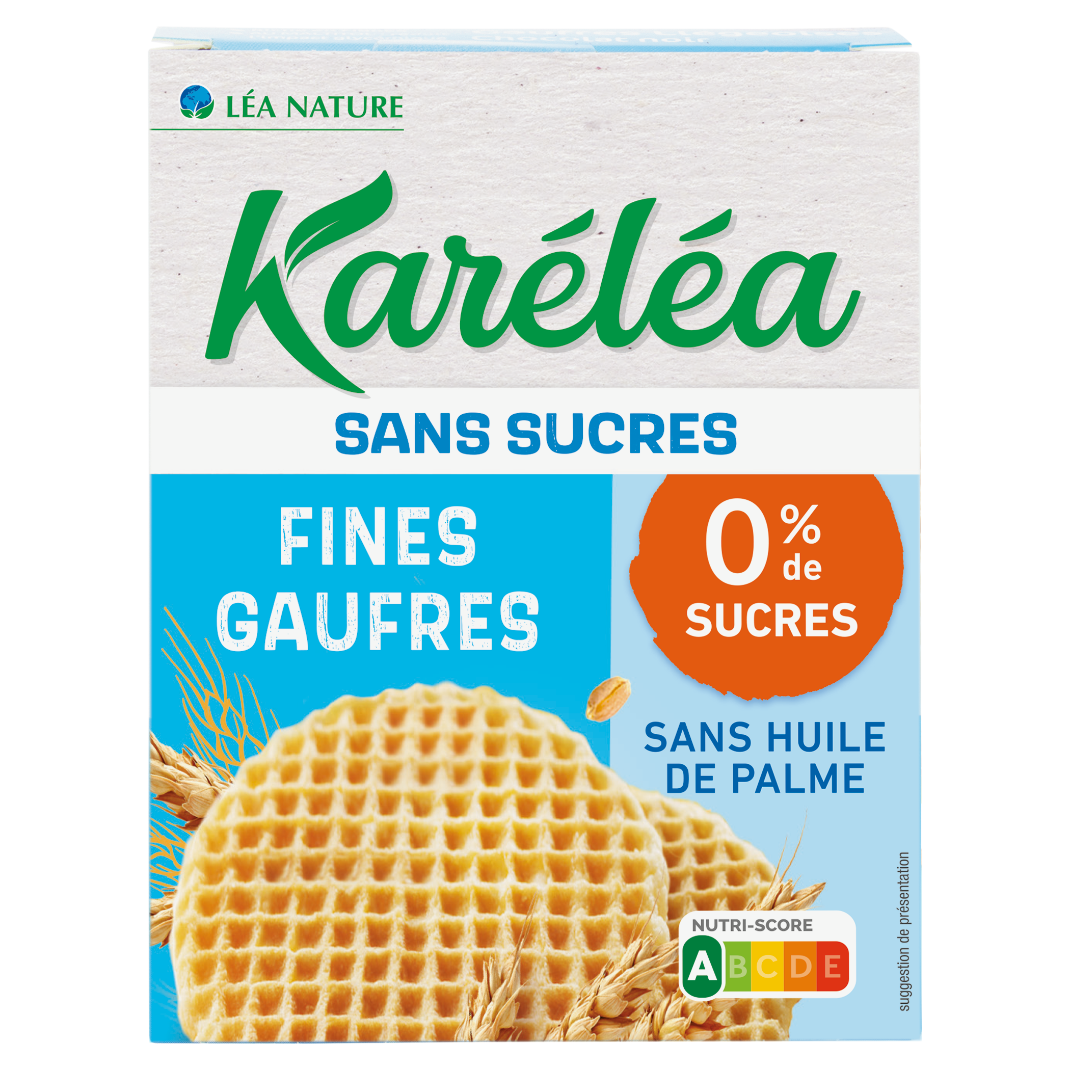 Fines gaufres sans sucres - KARELEA
