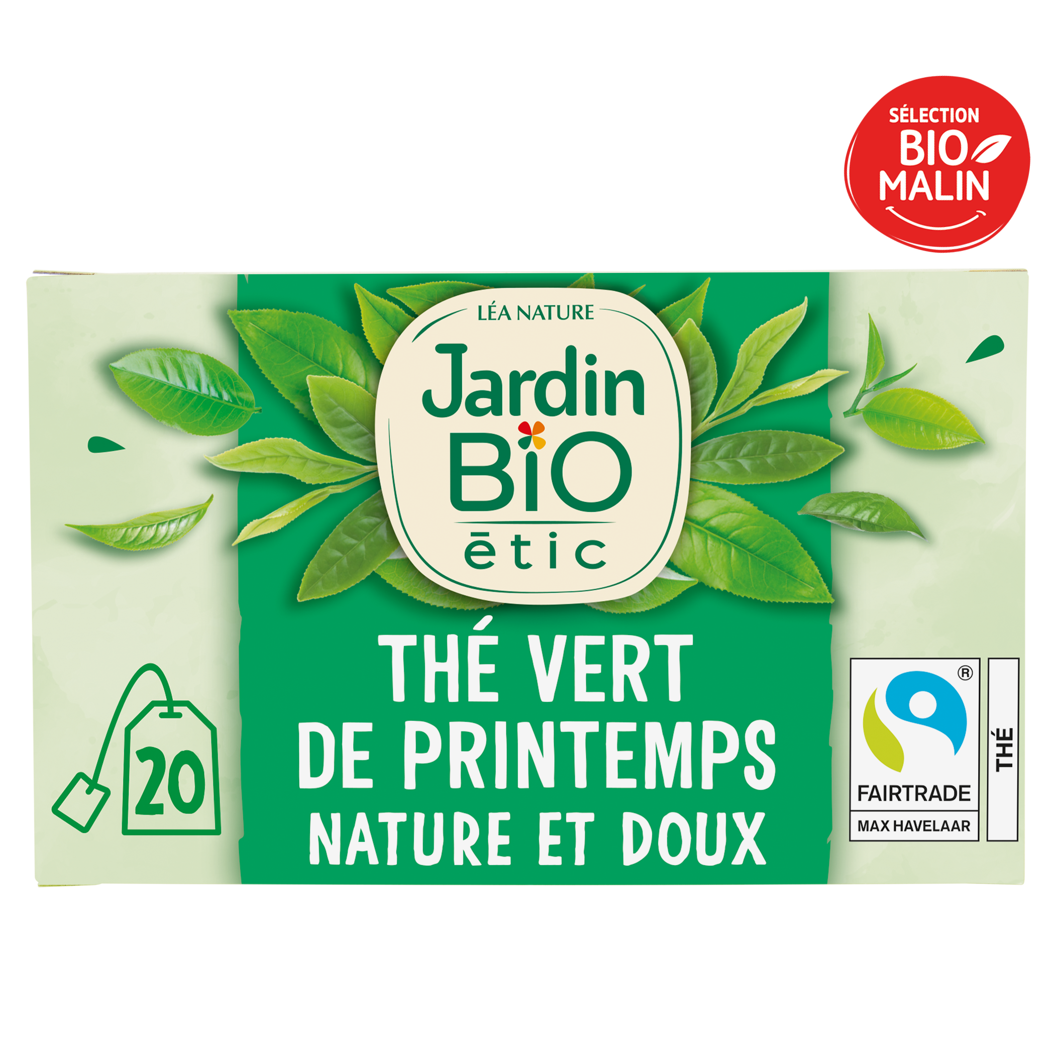 Thé vert Nature Doux - bio - JARDIN BIO