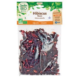 Hibiscus bio en fleurs - JARDIN BIO