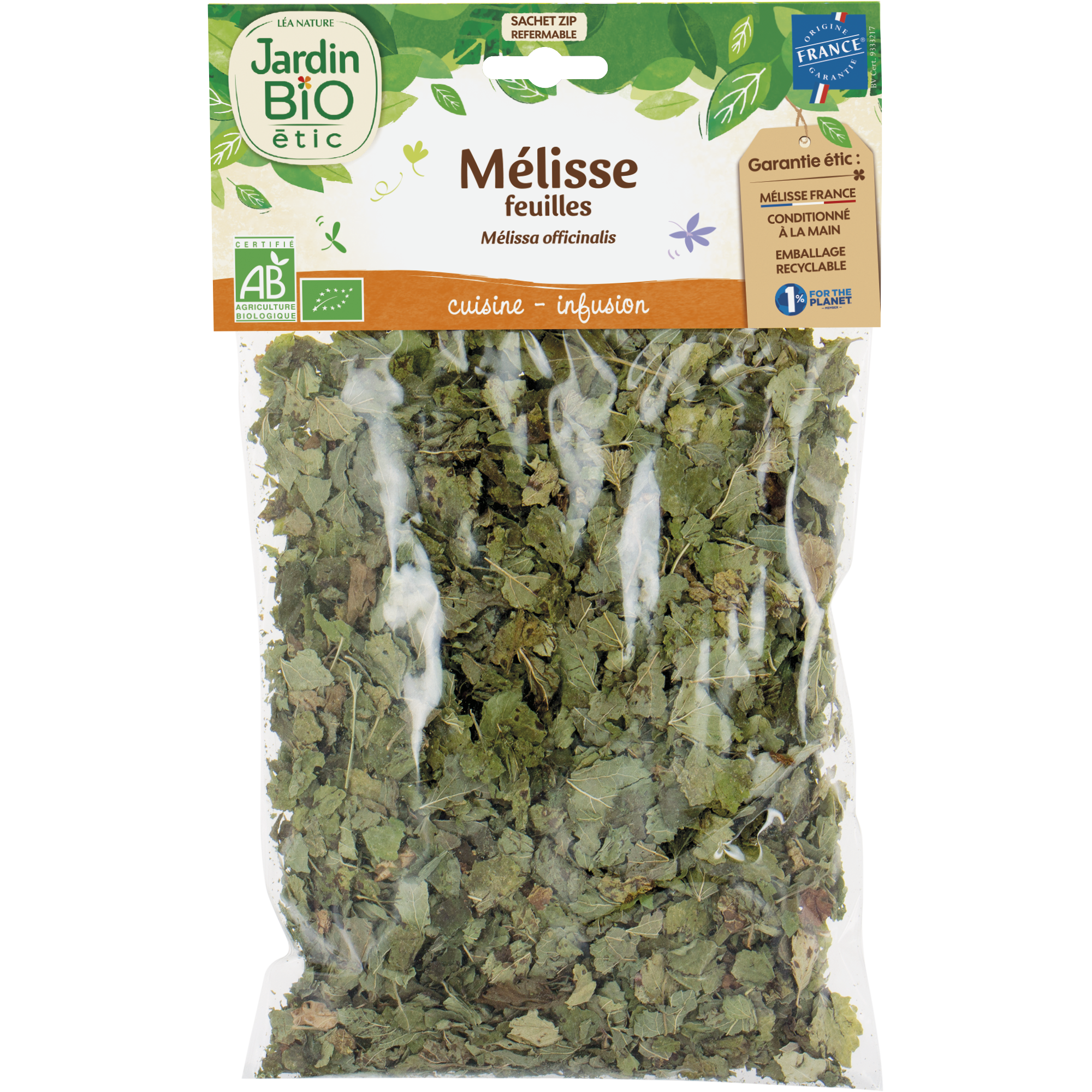 Mélisse - bio - JARDIN BIO