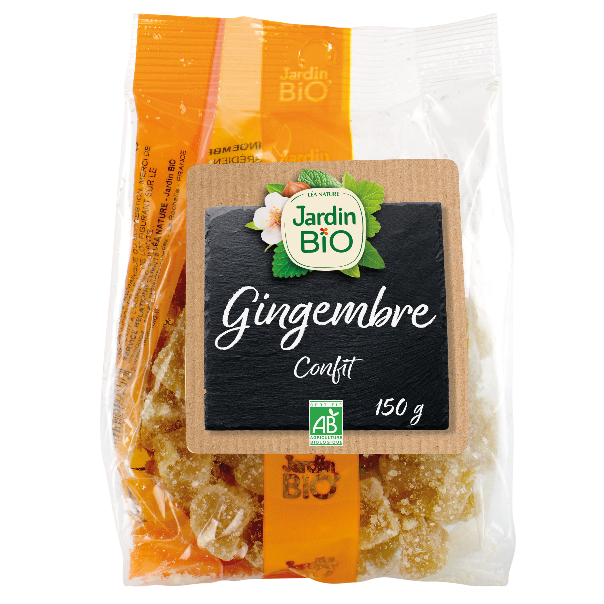 Gingembre confit - bio - JARDIN BIO