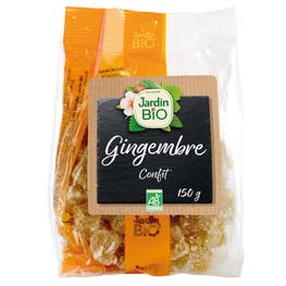Gingembre confit - bio - JARDIN BIO