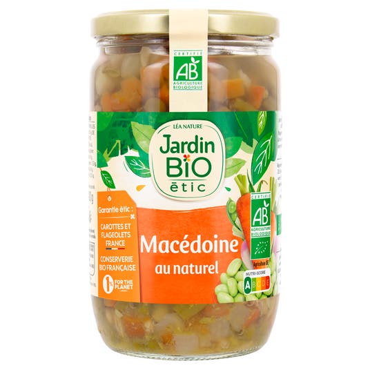 eau thermale jonzac Macédoine - bio