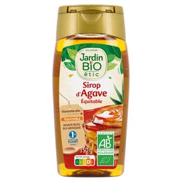 Sirop d'agave équitable 250 ml - bio - JARDIN BIO