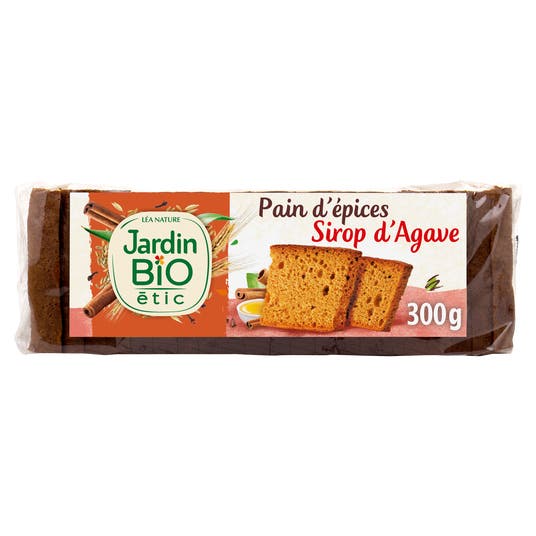 eau thermale jonzac Pain d'épices au sirop d'agave - bio