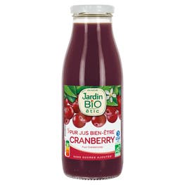 Pur Jus De Cranberry - bio - JARDIN BIO