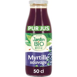 Pur jus bio de myrtille sauvage - JARDIN BIO