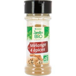 Mélange 4 épices - bio - JARDIN BIO