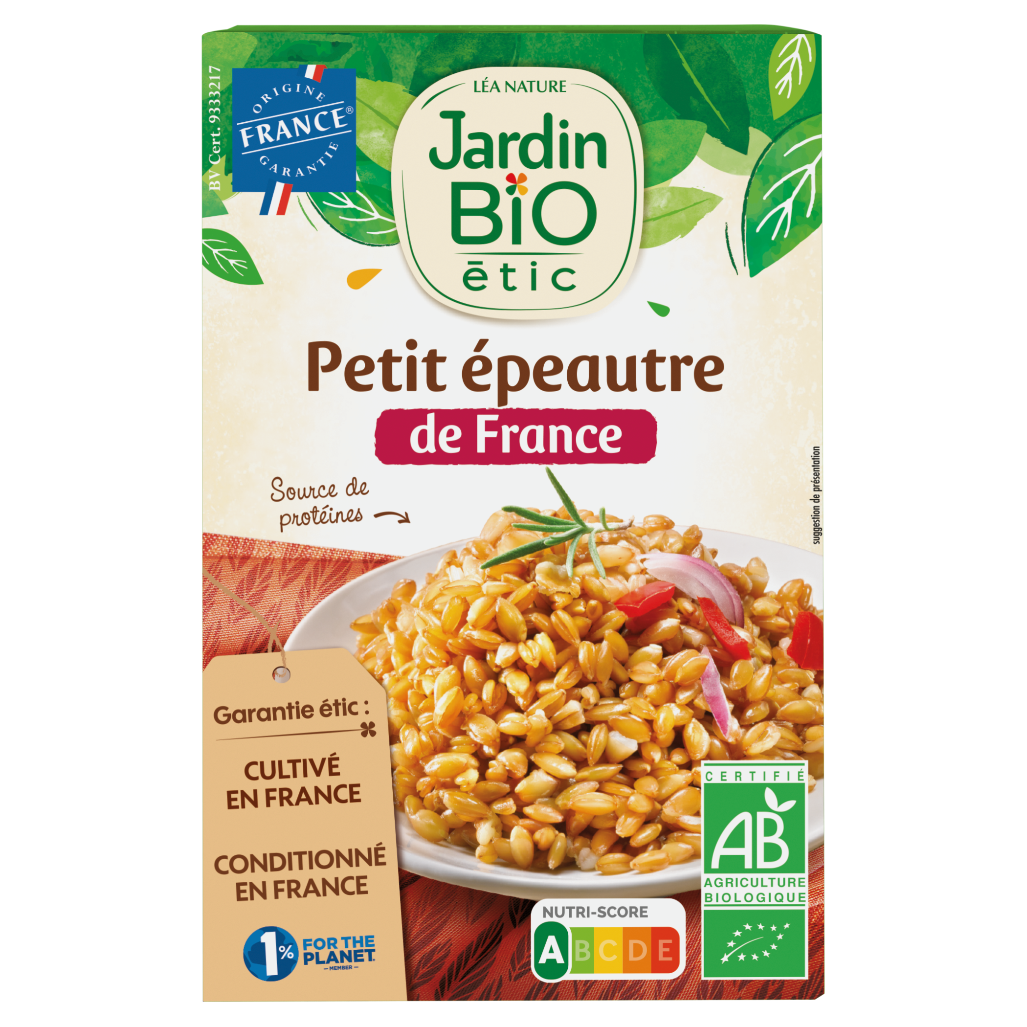 Petit épeautre décortiqué - bio - JARDIN BIO