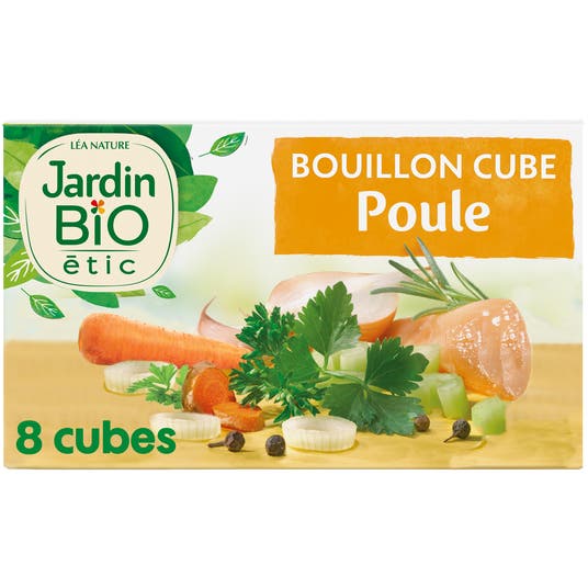 eau thermale jonzac Bouillon cube bio poule