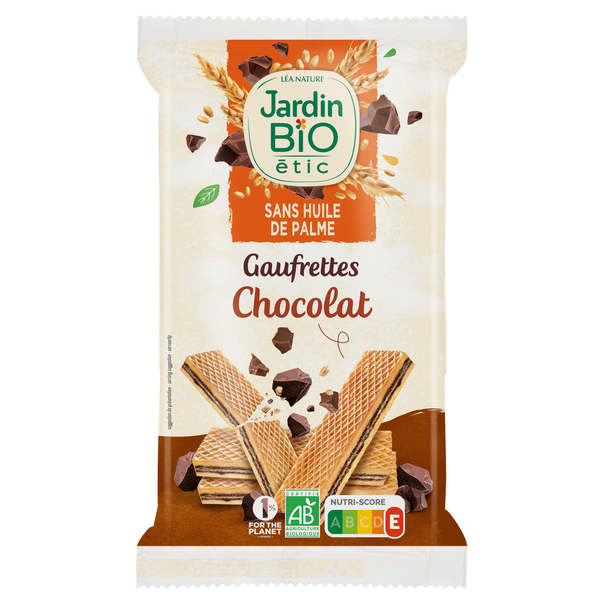 Gaufrettes chocolat bio - JARDIN BIO
