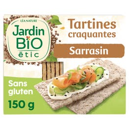 Tartines Craquantes Sarrasin sans gluten - bio - JARDIN BIO