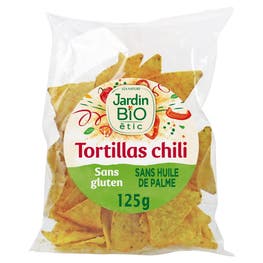 Tortillas chili sans gluten - bio - JARDIN BIO