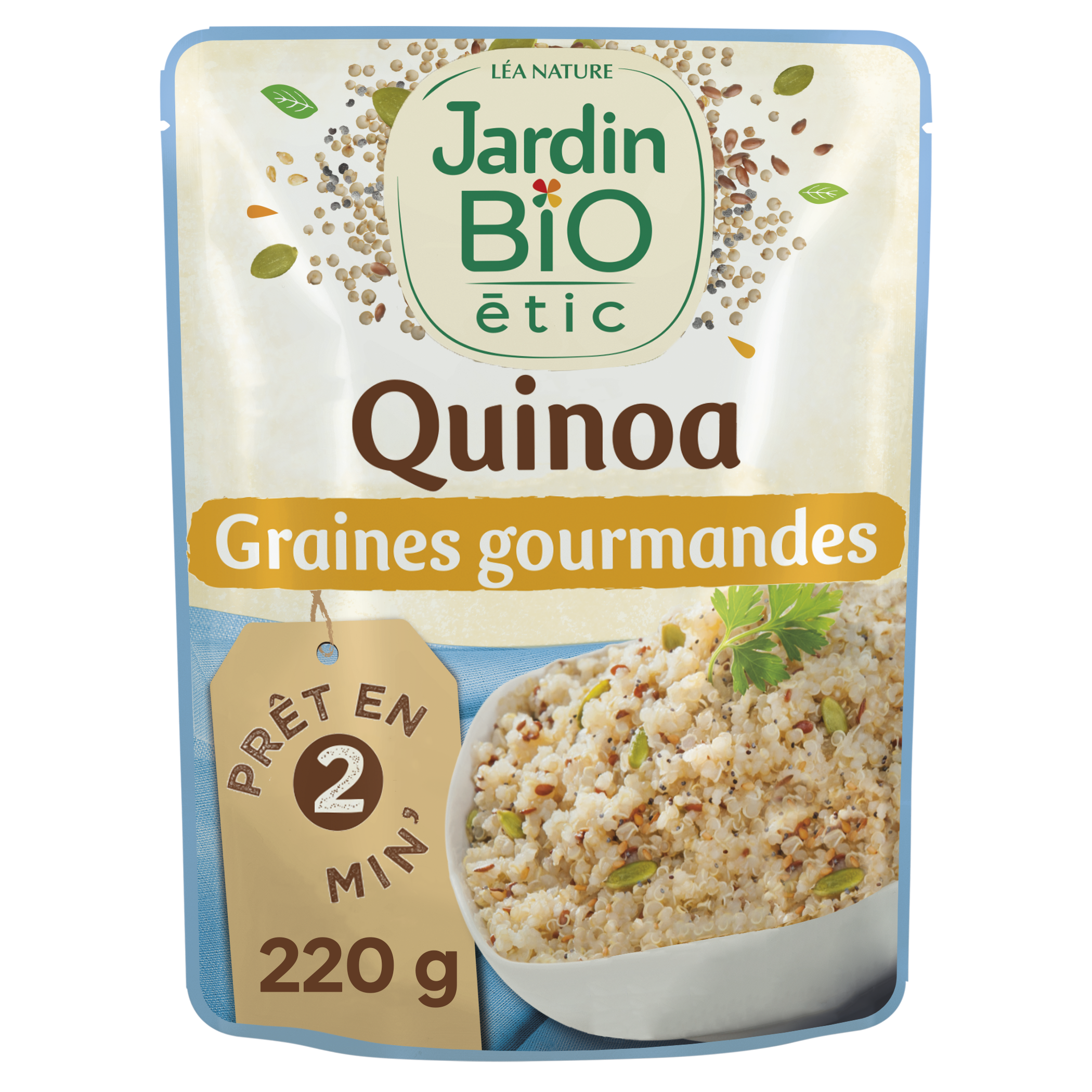 Quinoa graines gourmandes - bio - JARDIN BIO