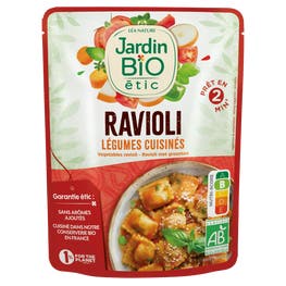 Ravioli aux légumes - bio - JARDIN BIO