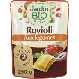 Ravioli aux légumes - bio - JARDIN BIO