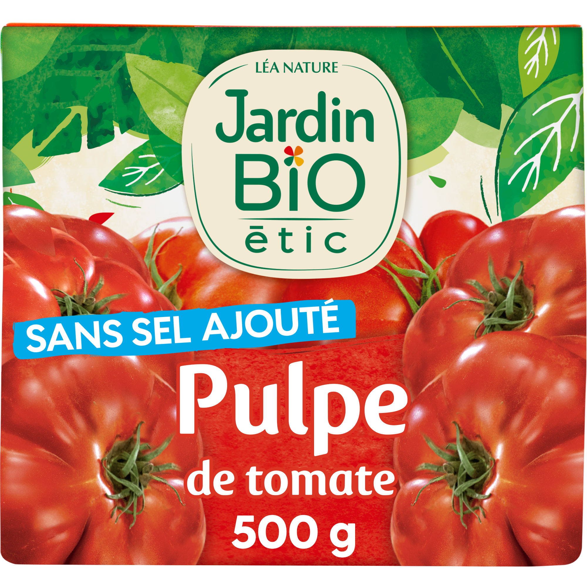 Pulpe de tomate sans sel ajouté - bio - JARDIN BIO