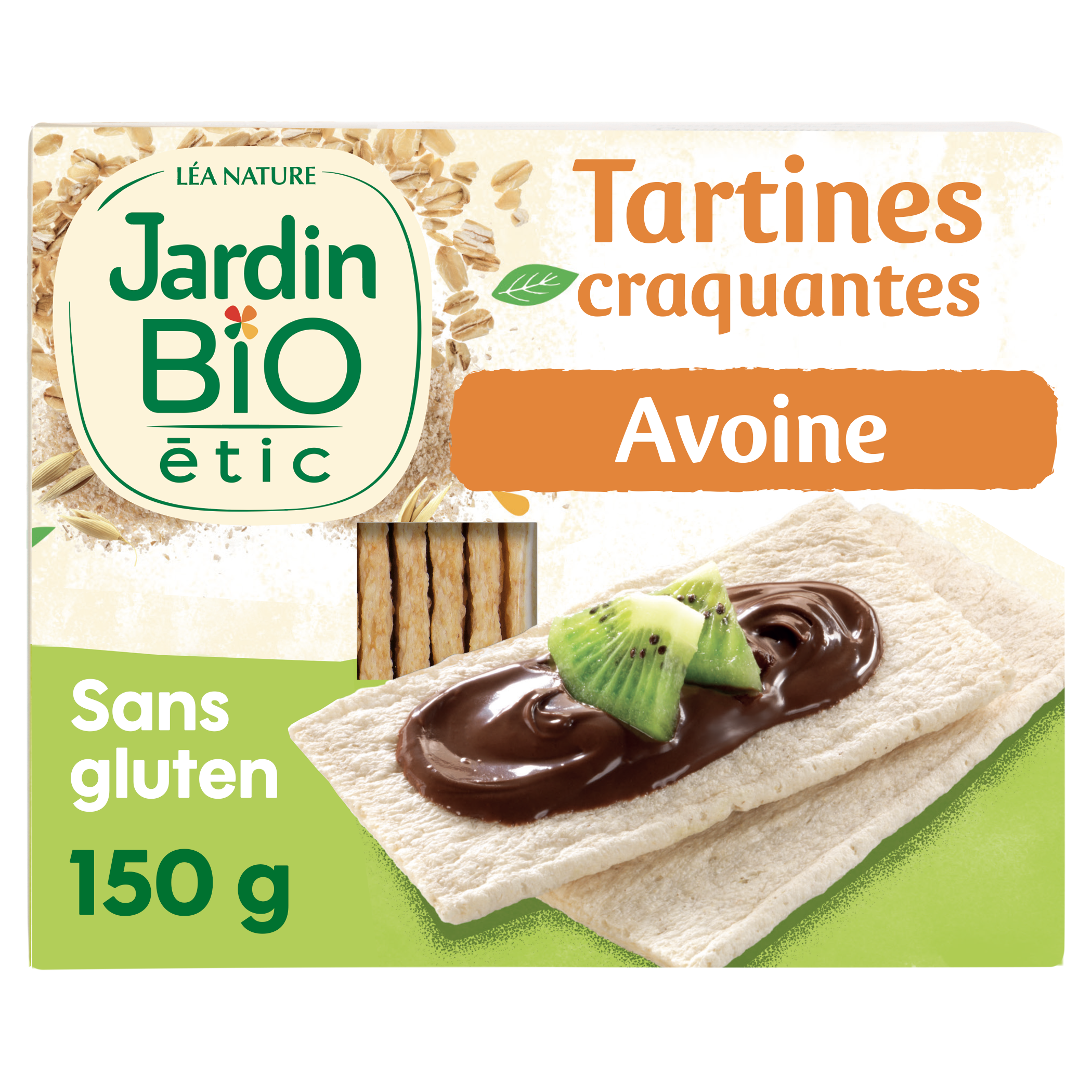 Tartines Craquantes Avoine sans gluten - bio - JARDIN BIO