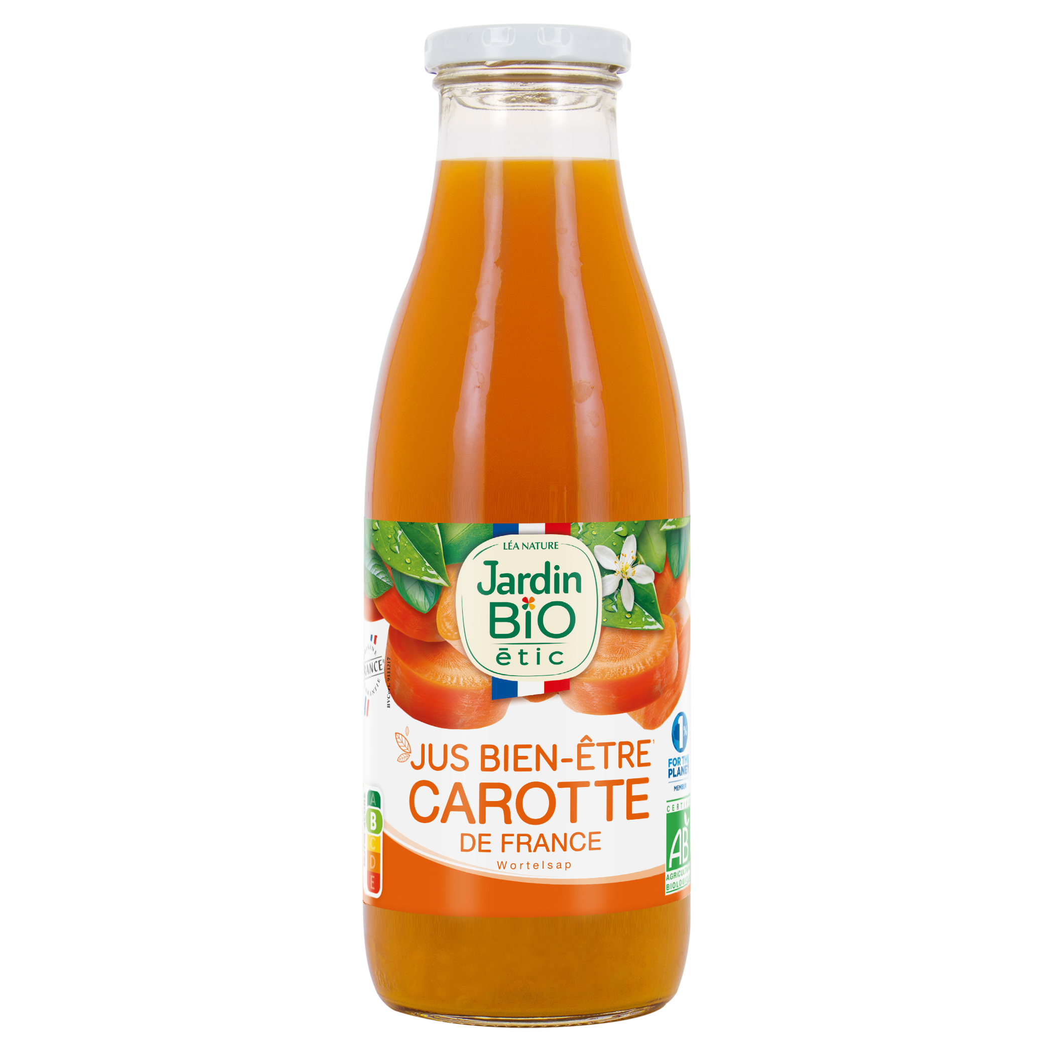 Jus de carotte bio - JARDIN BIO