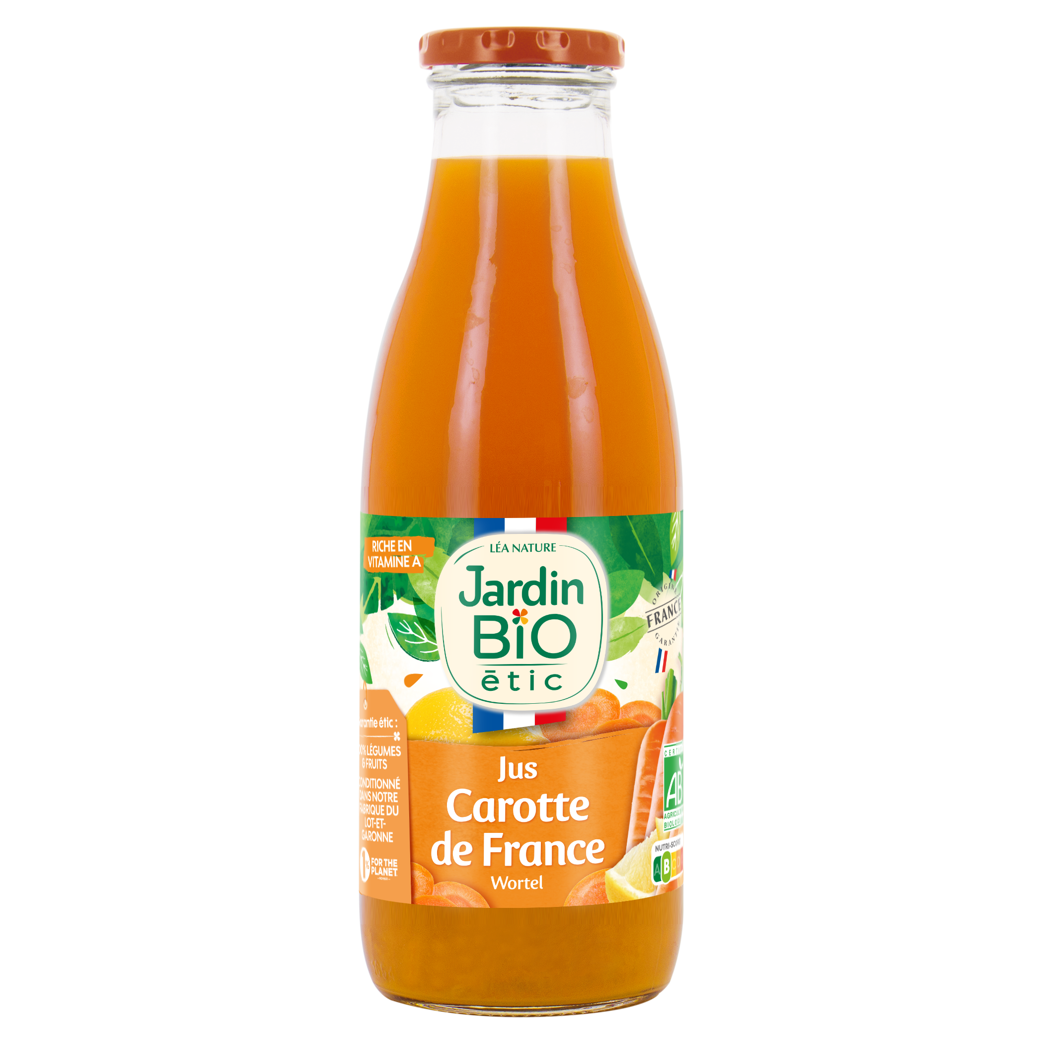 Jus de carotte bio - JARDIN BIO