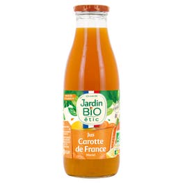 Jus de carotte bio - JARDIN BIO