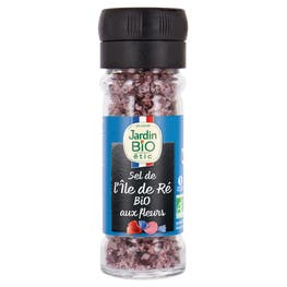 Sel aux fleurs de l'île de Ré - bio - JARDIN BIO