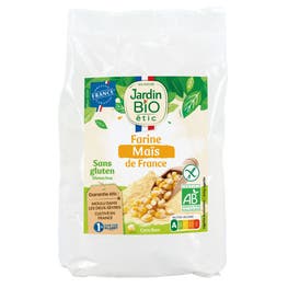 Farine de maïs bio sans gluten - JARDIN BIO
