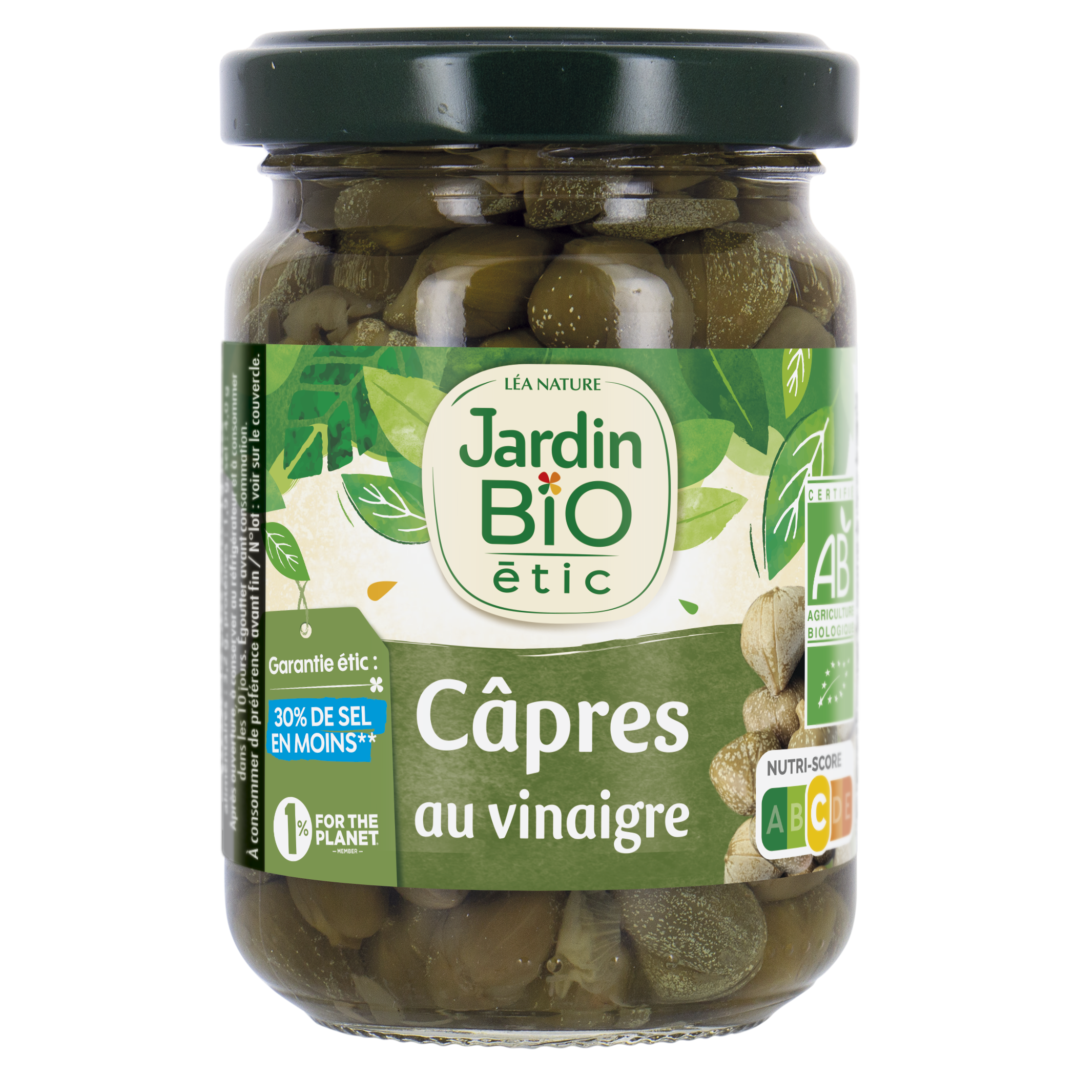 Câpres au vinaigre - bio - JARDIN BIO