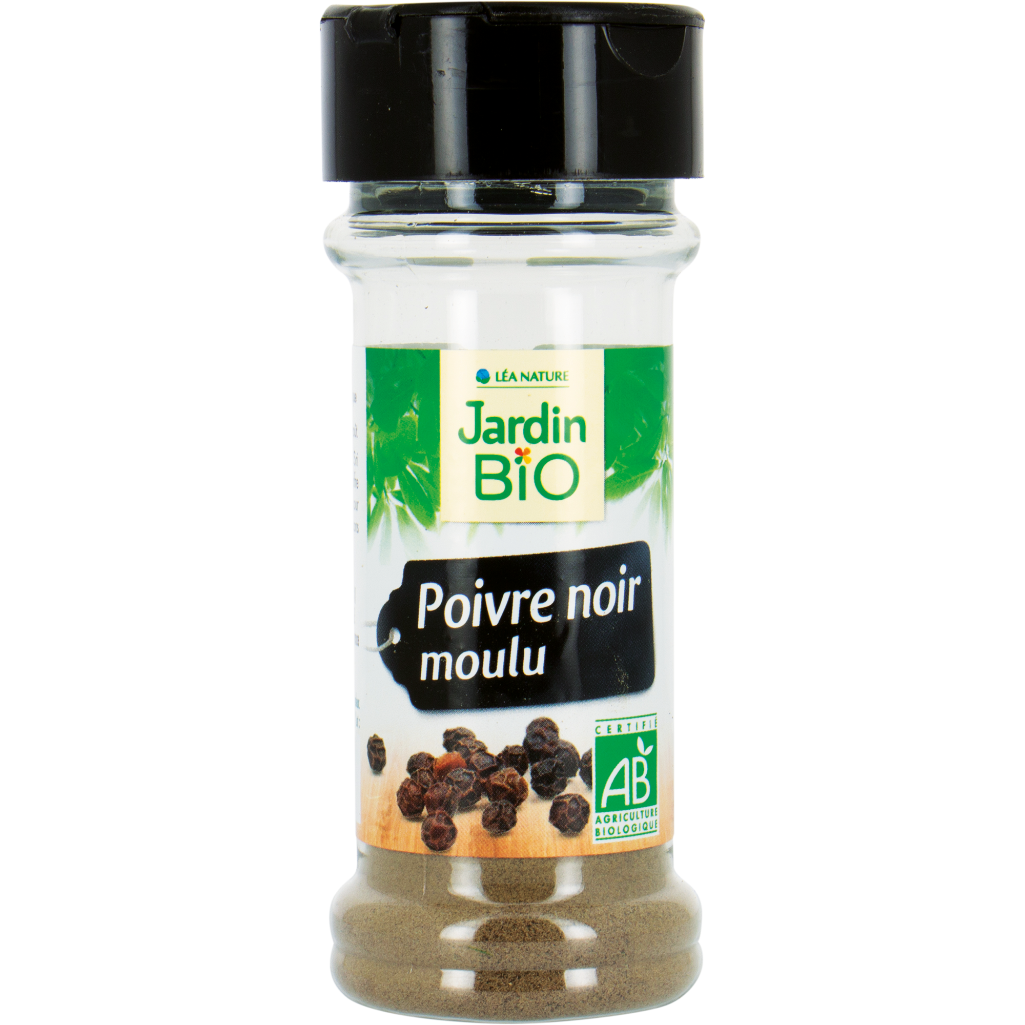 Poivre noir moulu - bio - JARDIN BIO