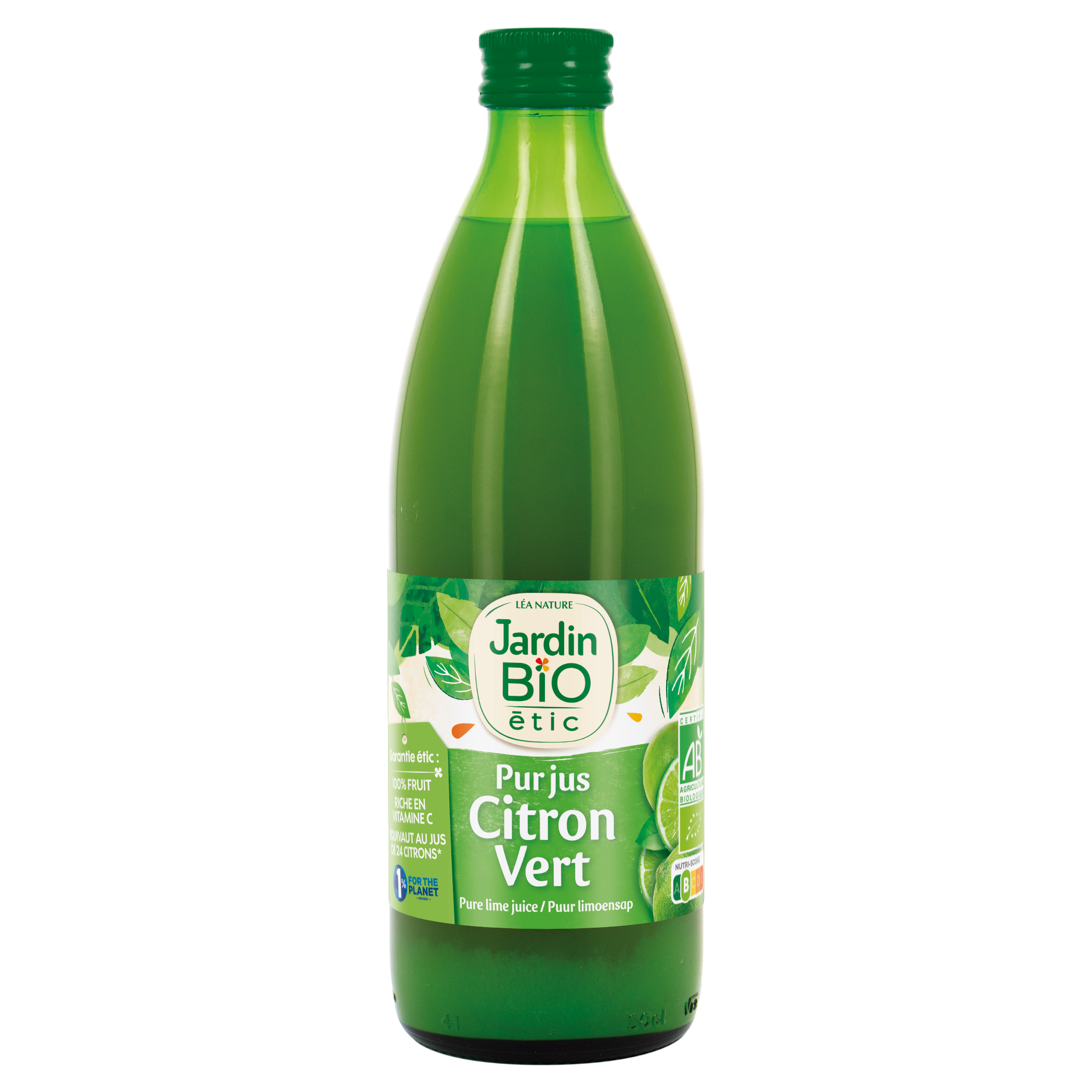 Pur Jus Citron Vert - 50cl - JARDIN BIO