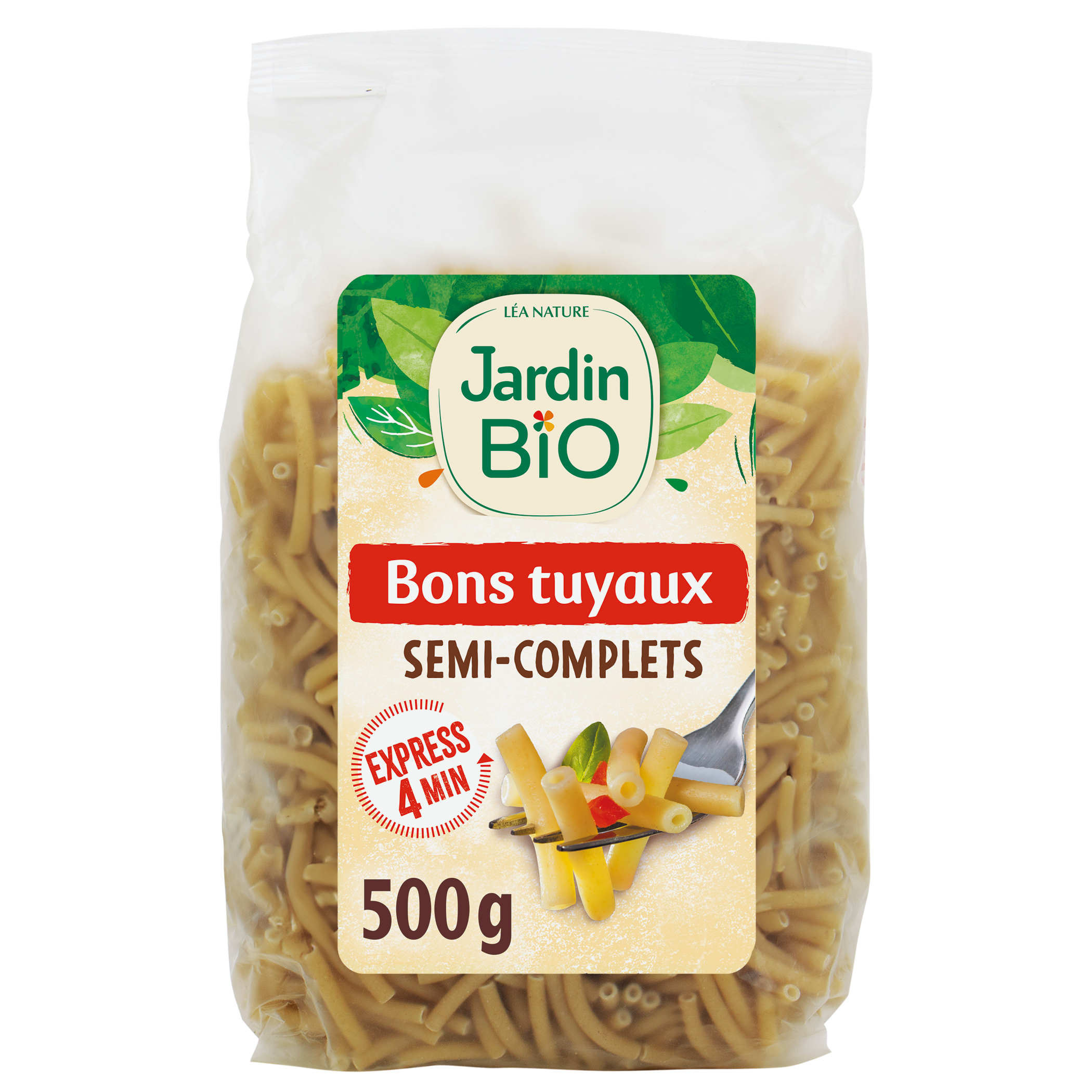 Pâtes Bons Tuyaux Semi-complets - JARDIN BIO