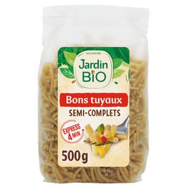 Pâtes Bons Tuyaux Semi-complets - JARDIN BIO