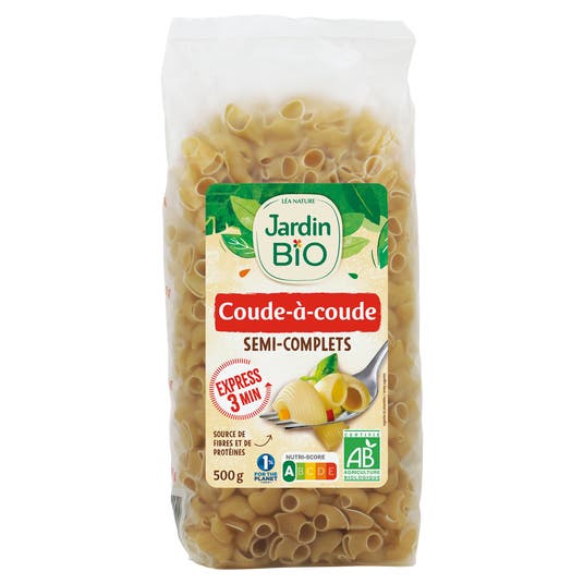 eau thermale jonzac Pâtes coude à coude bio semi complets