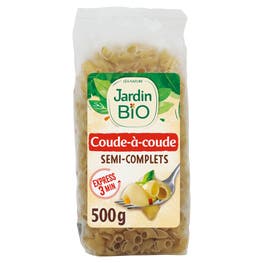 Pâtes coude à coude bio semi complets - JARDIN BIO