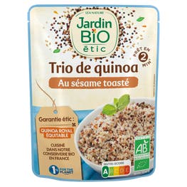 Trio de quinoa au sésame toasté - bio - JARDIN BIO