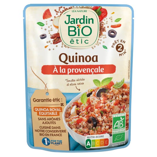 eau thermale jonzac Quinoa à la provençale sans gluten - bio