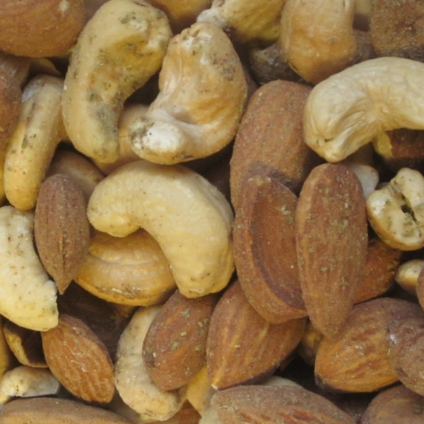 Amandes entières et noix de cajou salées au thym bio - JARDIN BIO