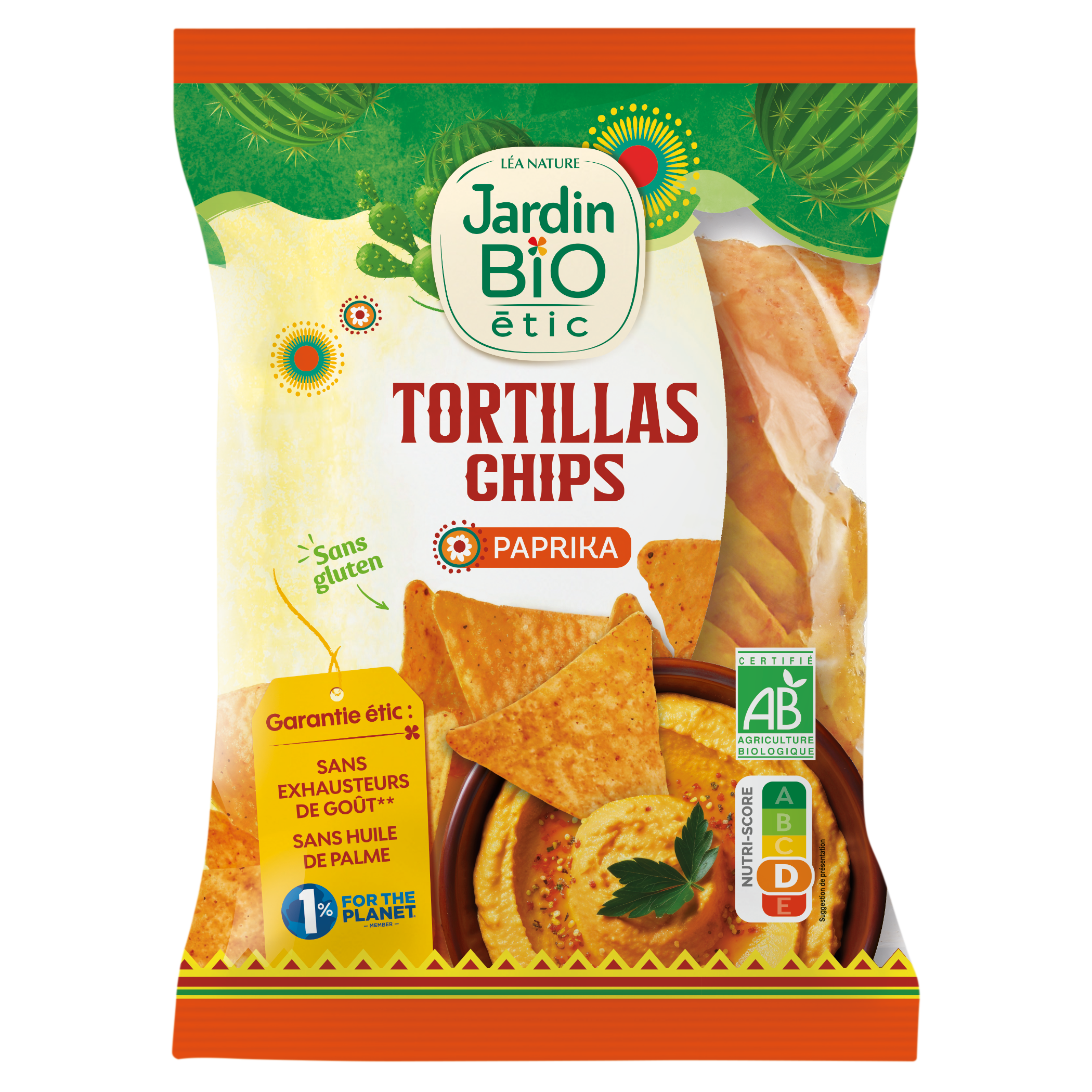 Tortillas Paprika sans gluten - bio - JARDIN BIO
