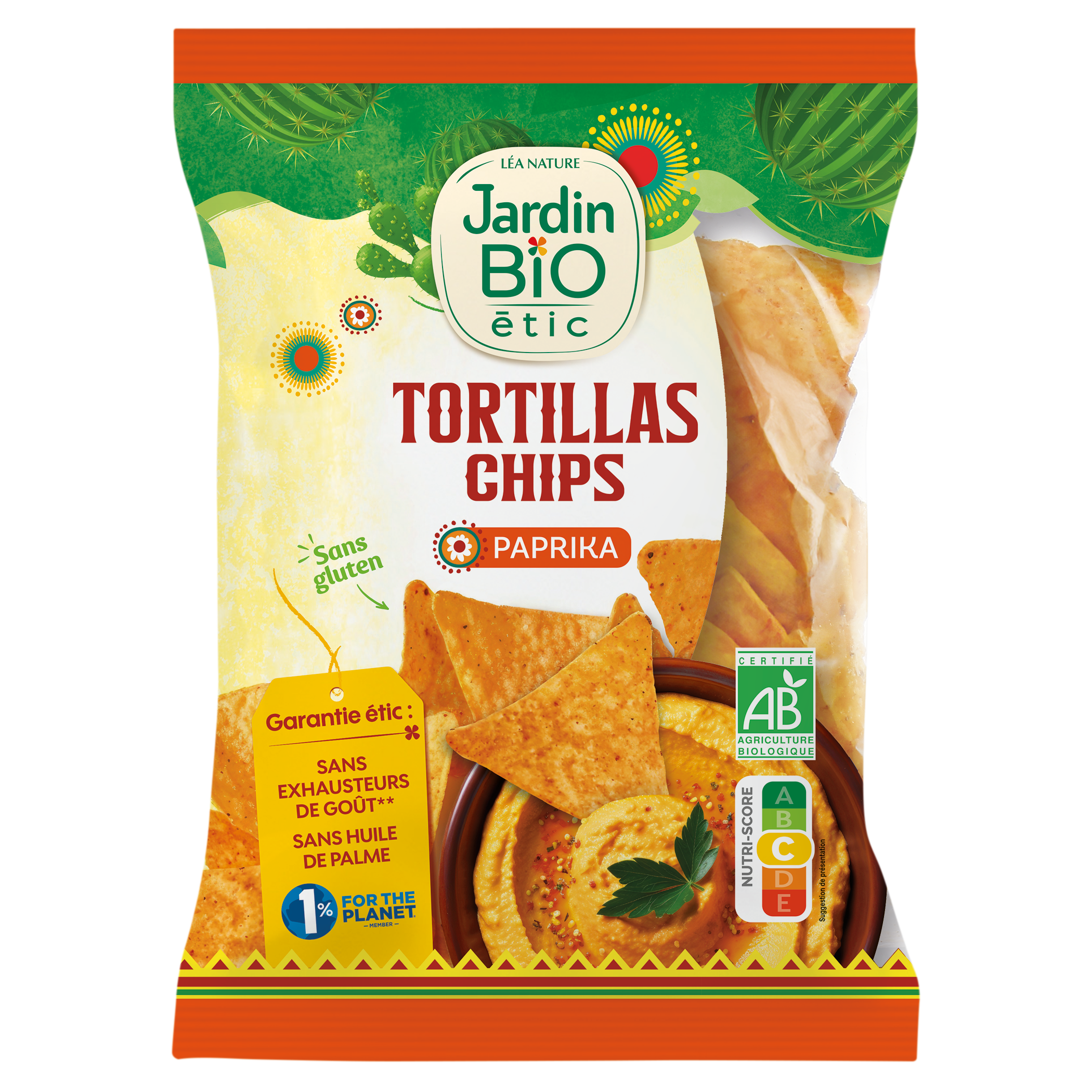 Tortillas Paprika sans gluten - bio - JARDIN BIO