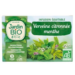 Infusion Verveine citronnée menthe - bio - JARDIN BIO