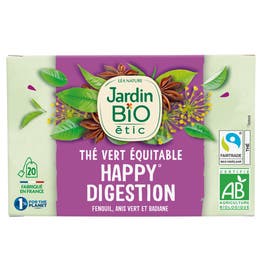 Thé Vert Digestion - bio - JARDIN BIO