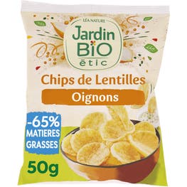 Chips de lentilles aux petits oignons - bio - JARDIN BIO