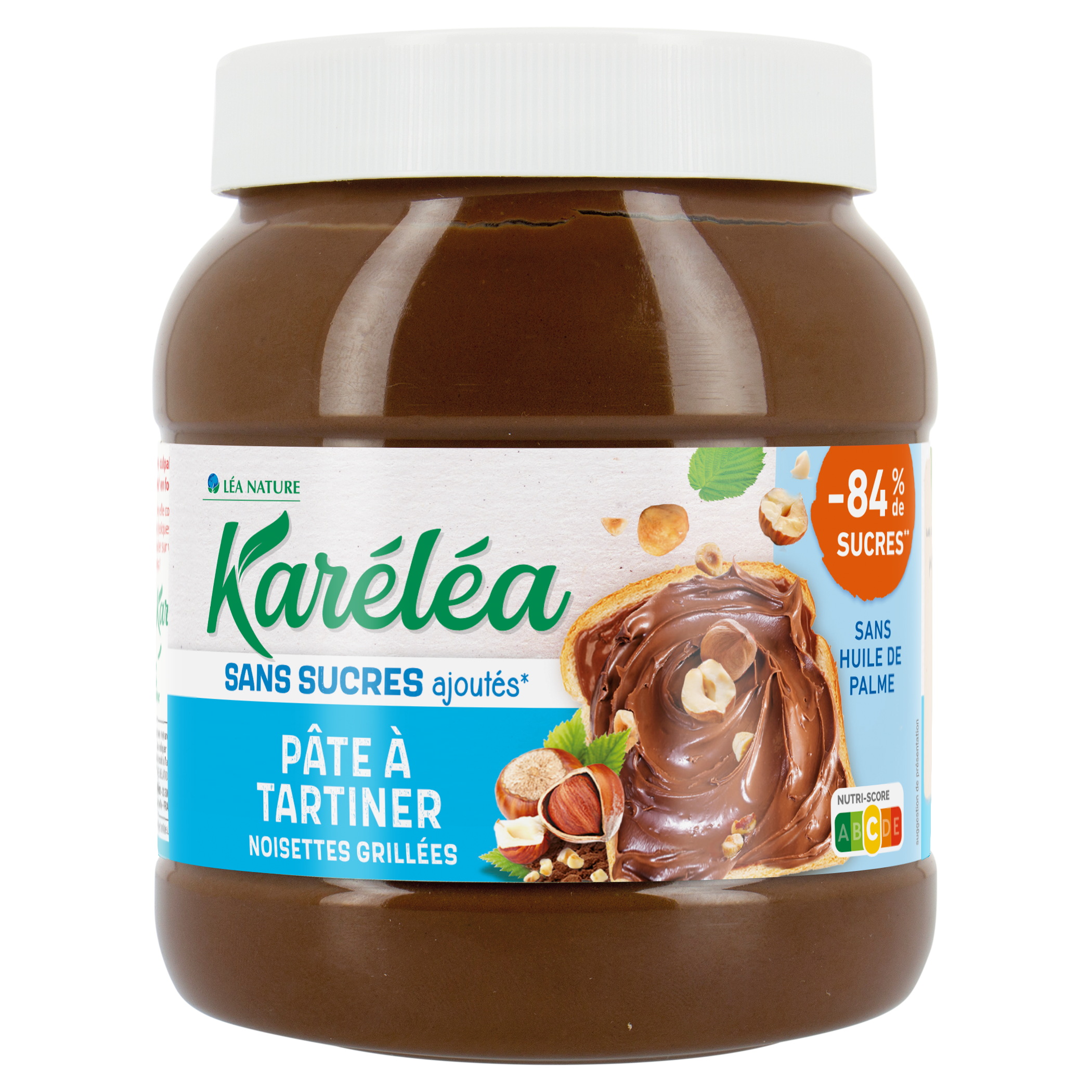 Pâte à tartiner aux noisettes grillées et cacao  - KARELEA