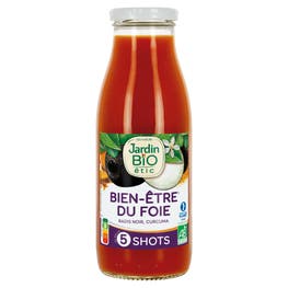 Boisson bien-être du foie radis noir et curcuma - bio - JARDIN BIO